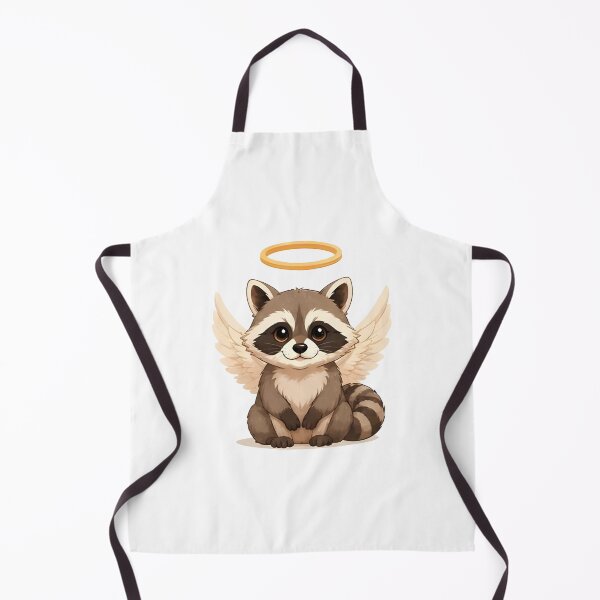 Item preview, Angelic Guardian Raccoon – Heavenly Mischief Maker designed and sold by Icareis-Studios.