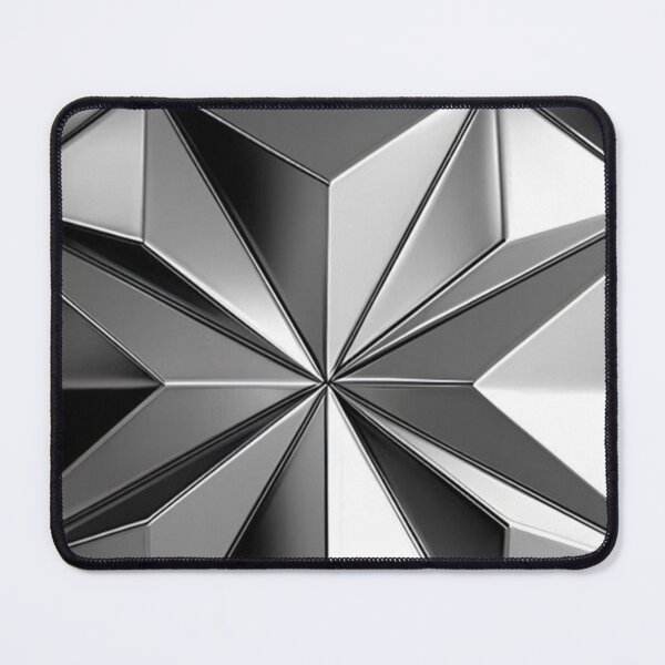 Item preview, Silver mirror metallic tiles Simple minimalist decor pattern designed and sold by Arjun4282.