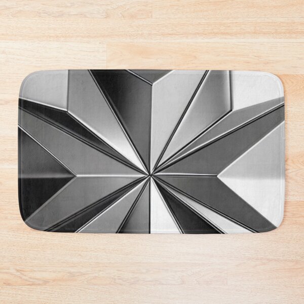 Item preview, Silver mirror metallic tiles Simple minimalist decor pattern designed and sold by Arjun4282.