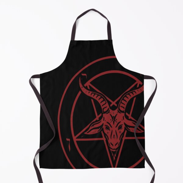 Item preview, Black with Red Baphomet Pentagram of The Church designed and sold by vhoa6350.