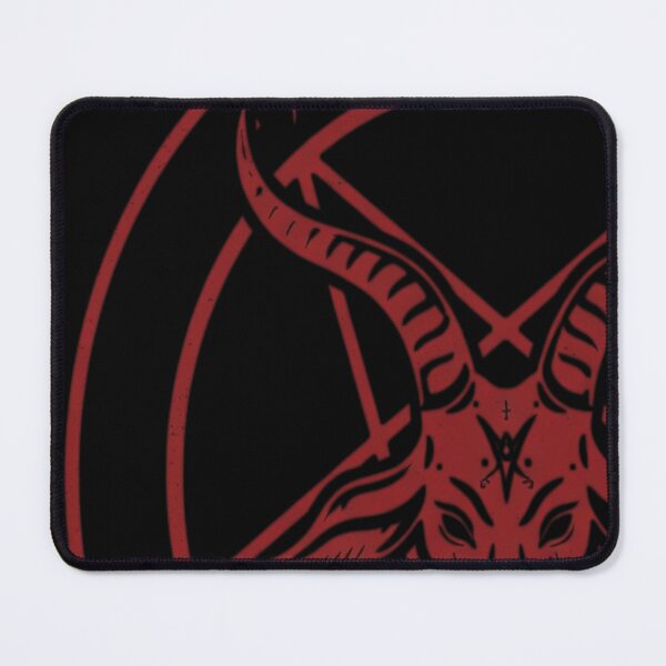 Item preview, Black with Red Baphomet Pentagram of The Church designed and sold by vhoa6350.
