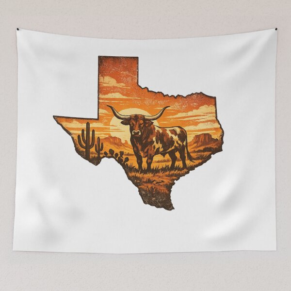 Item preview, Texas Longhorn Vintage Shirt | Lone Star State Western Graphic designed and sold by FalistY.