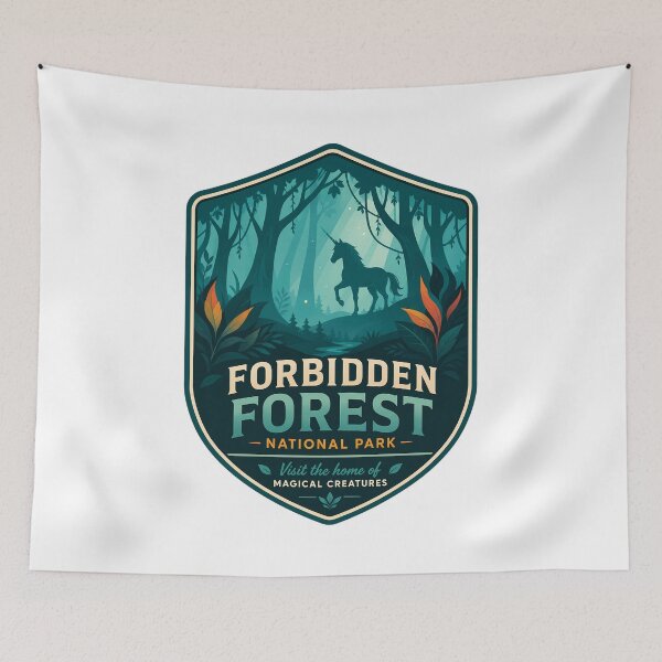 Item preview, Forbidden Forest National Park: Visit the Home of Magical Creatures designed and sold by FrontierCosmic.
