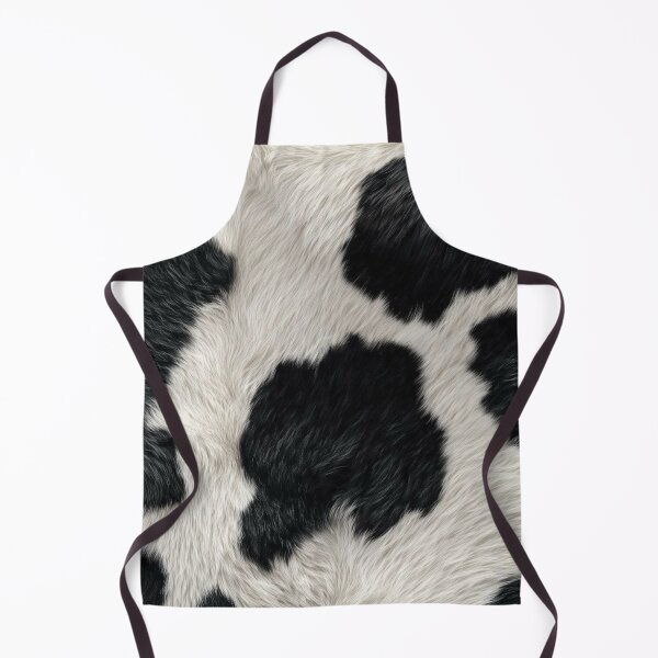 Item preview, Black and White Fluffy Cow Hide Fur Texture Pattern designed and sold by LYAN-STORE.