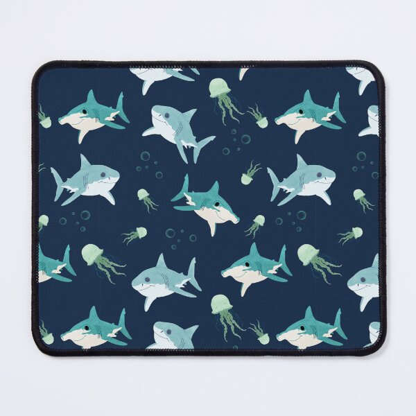 Item preview, Shark Dance Seamless Design, Marine Animals designed and sold by mistywoodstudio.