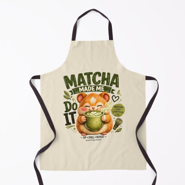 Item preview, Matcha Hamster – Matcha Made Me Do It designed and sold by Pick'n Quick.