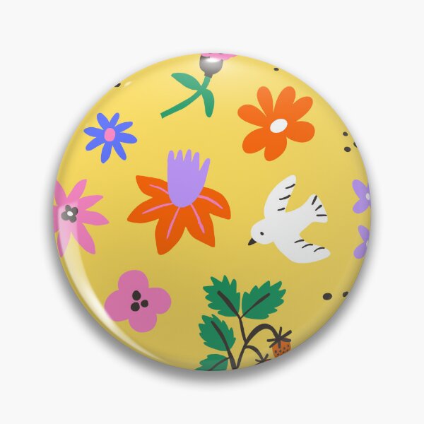 Item preview, Scandinavian Floral Nature Pattern designed and sold by jianina-alondra.