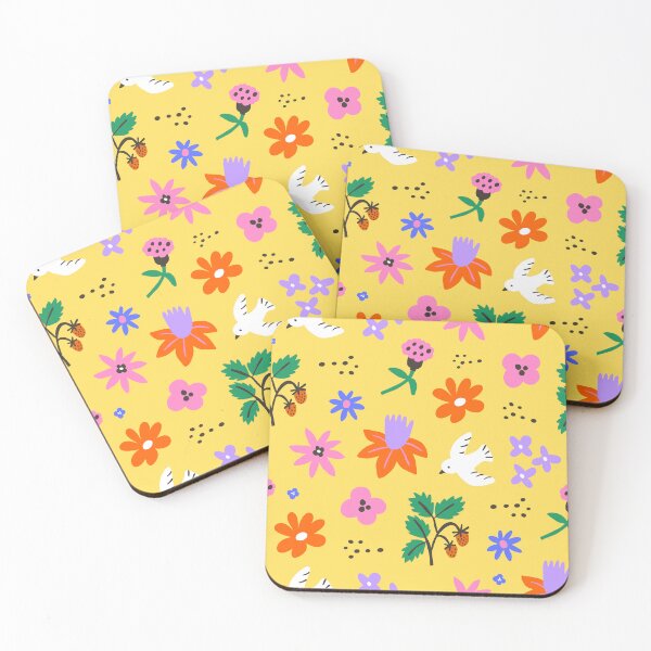 Item preview, Scandinavian Floral Nature Pattern designed and sold by jianina-alondra.
