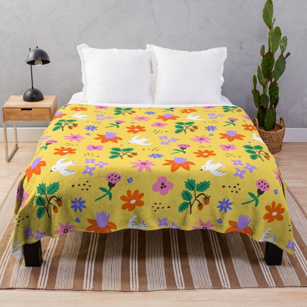 Item preview, Scandinavian Floral Nature Pattern designed and sold by jianina-alondra.