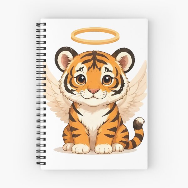 Item preview, Angelic Guardian Tiger – Fierce Winged Protector designed and sold by Icareis-Studios.