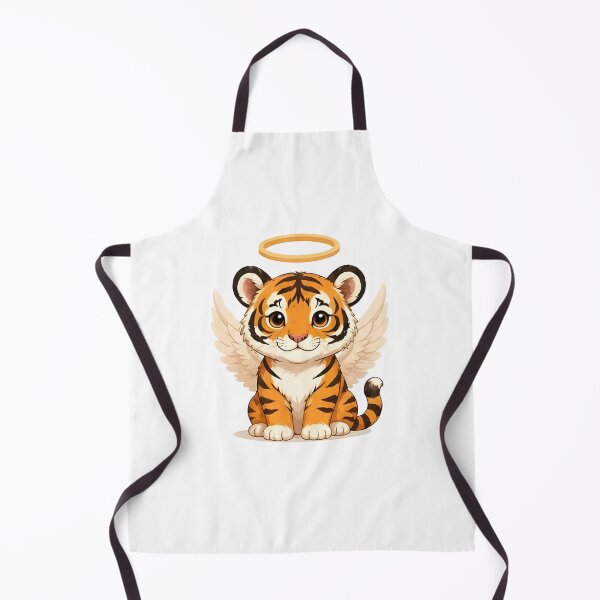 Item preview, Angelic Guardian Tiger – Fierce Winged Protector designed and sold by Icareis-Studios.