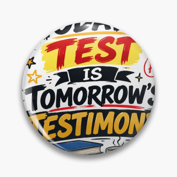 Item preview, Today's Test is Tomorrow's Testimony Back To School T-Shirt – Funny Gamer Student First Day School Graphic Tee designed and sold by Artimax-Studio.