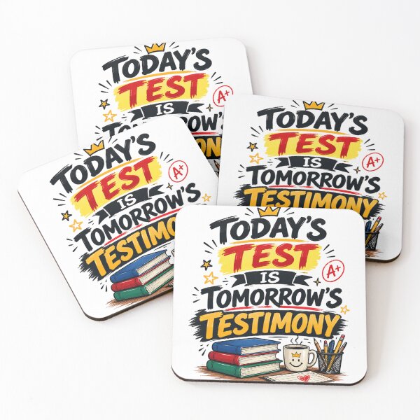 Item preview, Today's Test is Tomorrow's Testimony Back To School T-Shirt – Funny Gamer Student First Day School Graphic Tee designed and sold by Artimax-Studio.