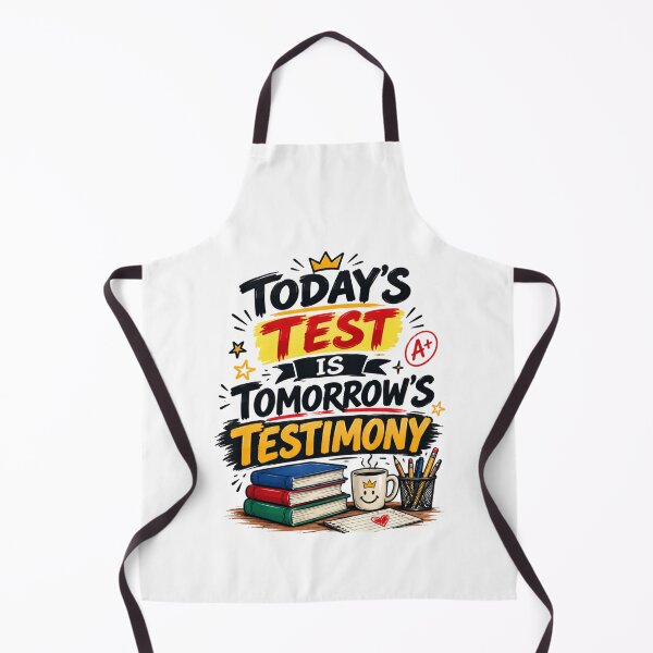 Item preview, Today's Test is Tomorrow's Testimony Back To School T-Shirt – Funny Gamer Student First Day School Graphic Tee designed and sold by Artimax-Studio.