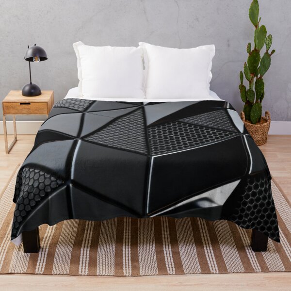 Item preview, Black Grey mirror metallic tiles Simple minimalist decor pattern designed and sold by Arjun4282.