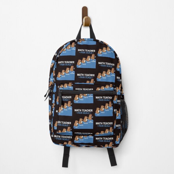 Item preview, Funny Capybara Math Teacher Pain Scale Back To School designed and sold by w66aboo.