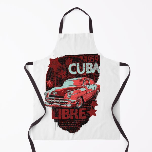 Item preview, Cuba Libre Classic Vintage Car Graphic designed and sold by Lin-B-Designs.
