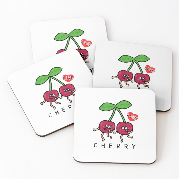 Item preview, Cute I LOVE CHERRY designed and sold by kanaehonkawa.
