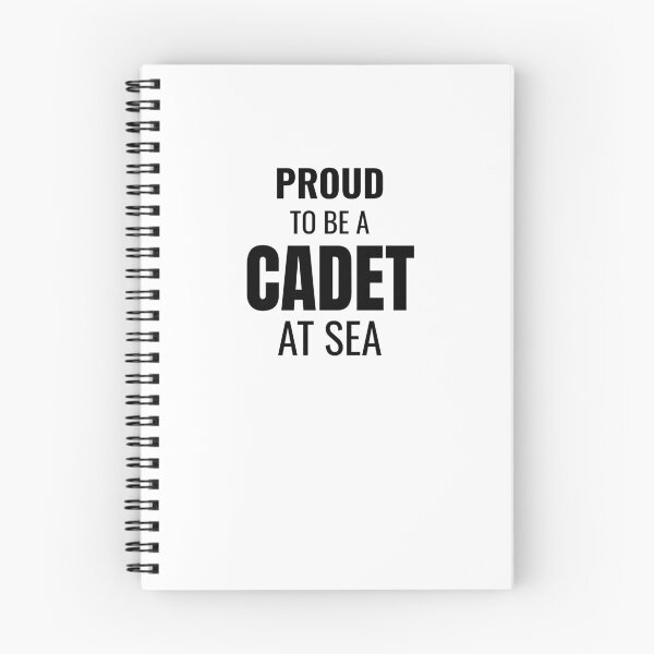 Item preview, Proud to be a Cadet at Sea (Black) designed and sold by ShipCrewNation.