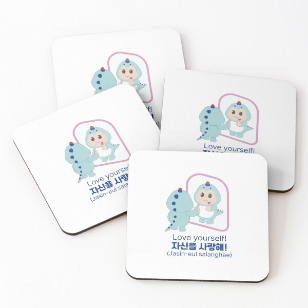 Item preview, Korean Comfort Sticker Pack - 넌 소중해 걱정 마 자신을 사랑해 행복하자 designed and sold by CamiereStudio.
