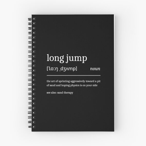 Item preview, Long Jump Definition Funny Long Jumper designed and sold by StrideSuccess.