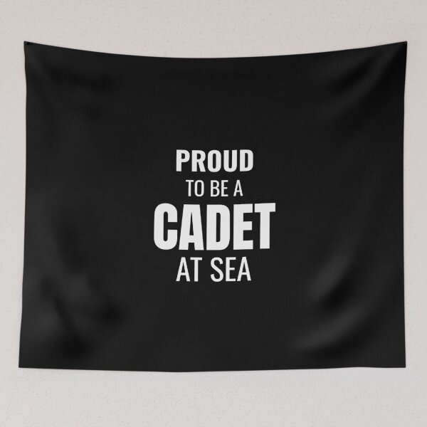 Item preview, Proud to be a Cadet at Sea (White) designed and sold by ShipCrewNation.