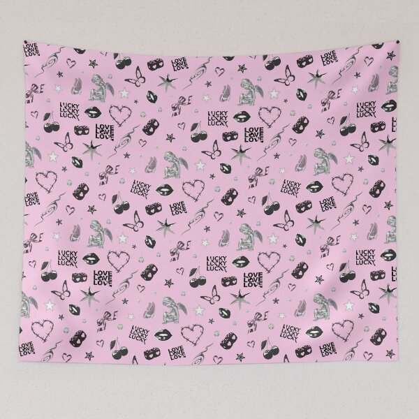 Item preview, Pink Y2K Grunge Pattern designed and sold by jianina-alondra.