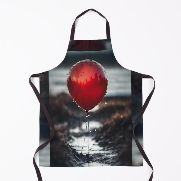 Item preview, Dark Horror Red Balloon Wall Art Print | Moody Creepy Floating Balloon Canvas | Cinematic Thriller Photography Poster | Spooky Halloween Room Decor designed and sold by SergioMiklos.