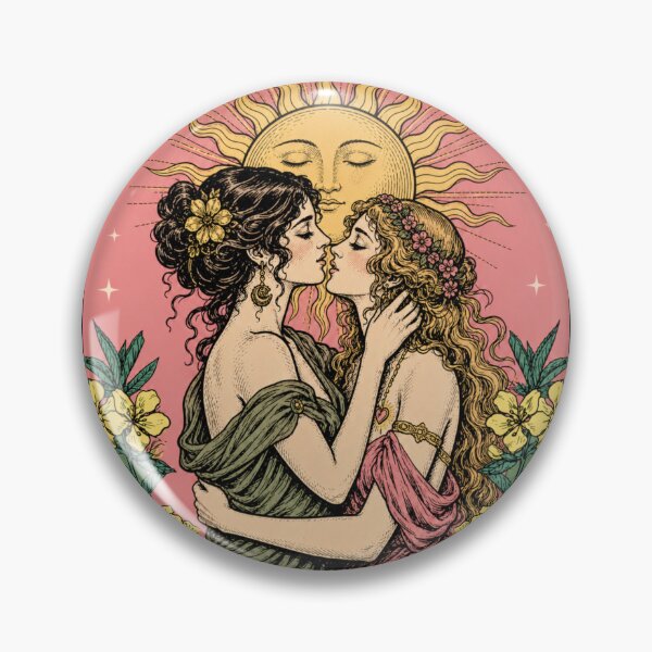 Item preview, The Lovers (Lesbian) designed and sold by Peace And Yogi.