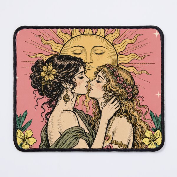 Item preview, The Lovers (Lesbian) designed and sold by Peace And Yogi.
