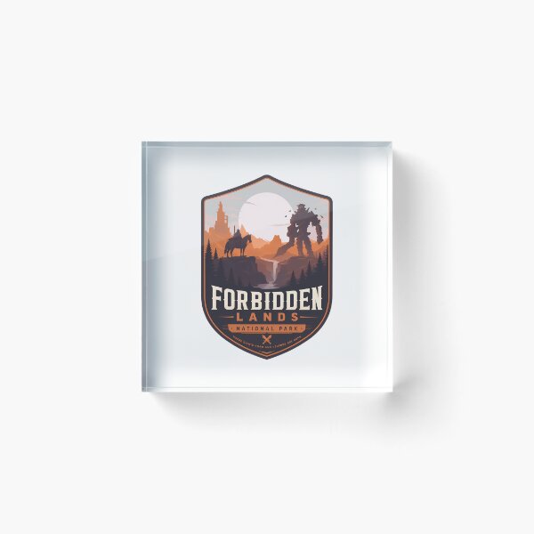 Item preview, Forbidden Lands National Park Nature Landscape designed and sold by FrontierCosmic.