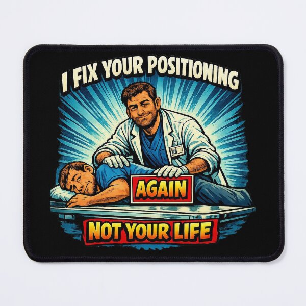 Item preview, I Fix Your Positioning, Not Your Life | Radiology Comic Sarcasm designed and sold by Timeless Junction.