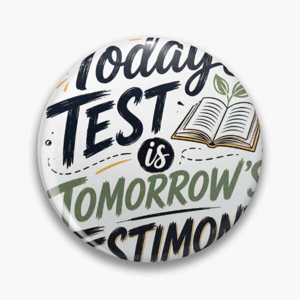 Item preview, Today's Test is Tomorrow's Testimony Back To School T-Shirt – Funny Gamer Student First Day School Graphic  designed and sold by Artimax-Studio.