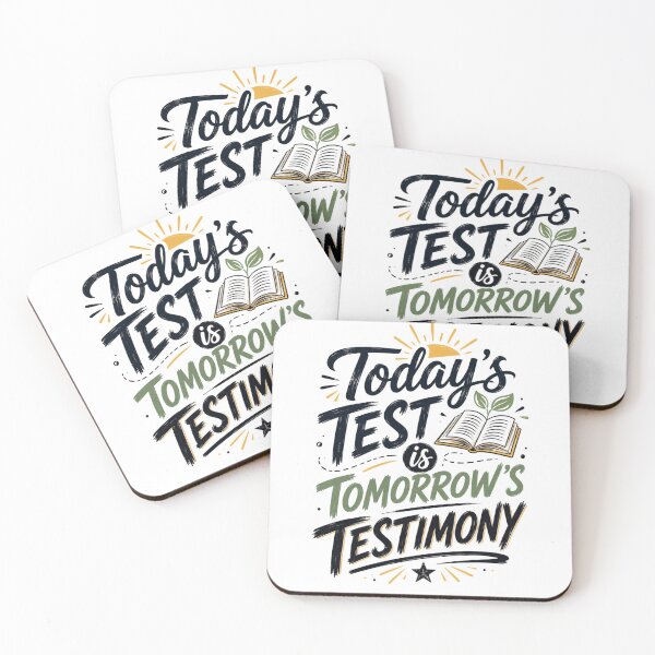 Item preview, Today's Test is Tomorrow's Testimony Back To School T-Shirt – Funny Gamer Student First Day School Graphic  designed and sold by Artimax-Studio.