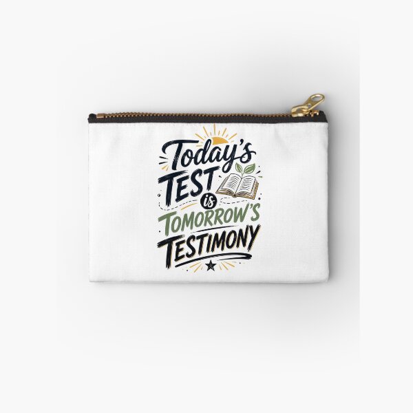 Item preview, Today's Test is Tomorrow's Testimony Back To School T-Shirt – Funny Gamer Student First Day School Graphic  designed and sold by Artimax-Studio.