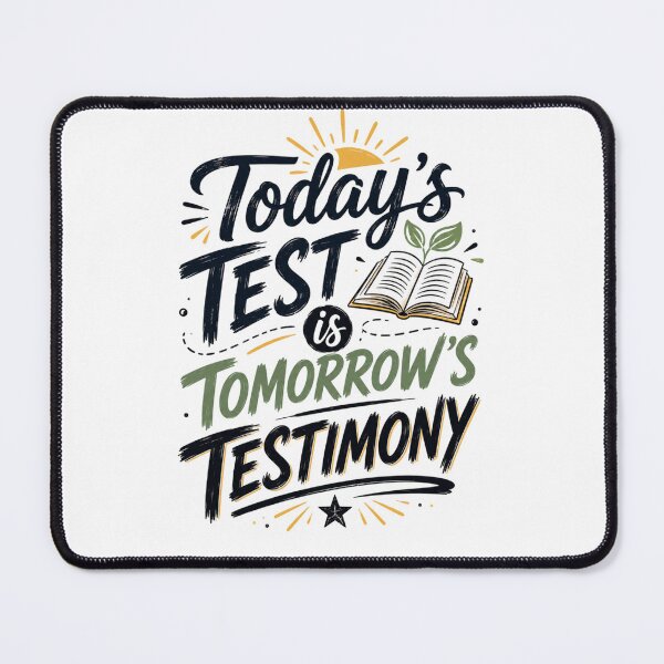 Item preview, Today's Test is Tomorrow's Testimony Back To School T-Shirt – Funny Gamer Student First Day School Graphic designed and sold by Artimax-Studio.
