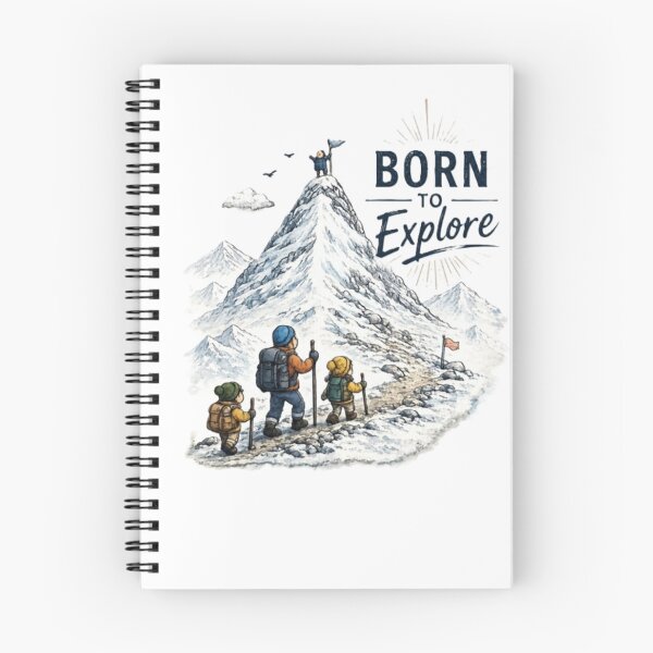 Item preview, Born to Explore designed and sold by DoodleManArt.