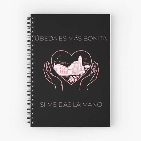 Item preview, Úbeda is More Beautiful if You Give Me Your Hand - Romantic Illustration with Heart and Monuments designed and sold by TrazoLibreCo7.