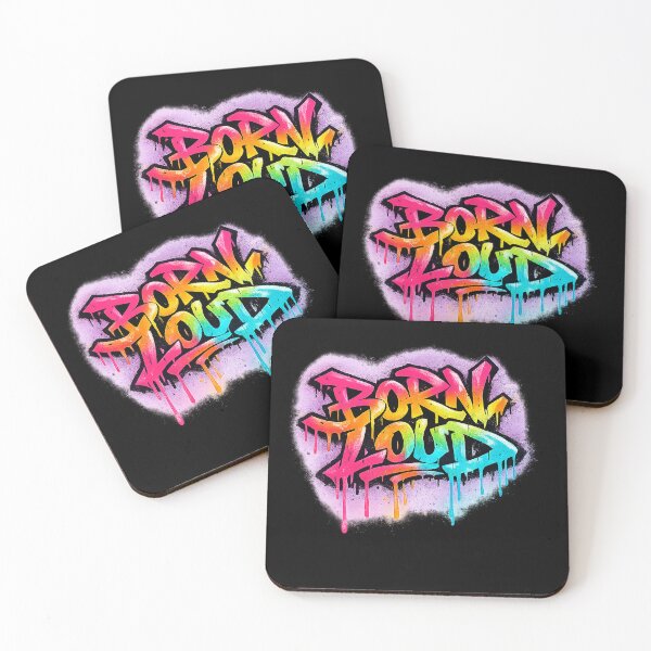 Item preview, Born Loud – Rainbow Graffiti Streetwear Design designed and sold by Arrow2025.
