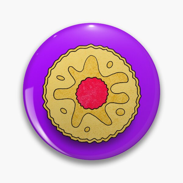 Aperçu de l'œuvre Biscuit à la confiture - Violet créée et vendue par rodwelldesigns.