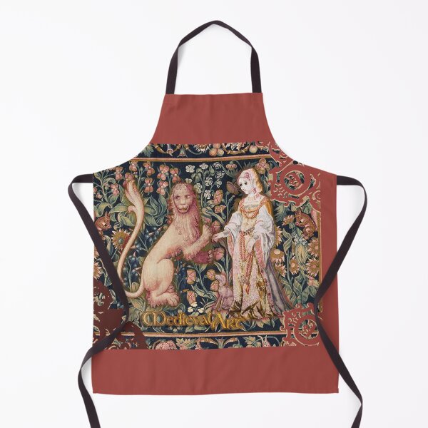 Item preview, Medieval Art - Lady, Dog and the Royal Lion (by ACCI) designed and sold by VanyssaGraphics.
