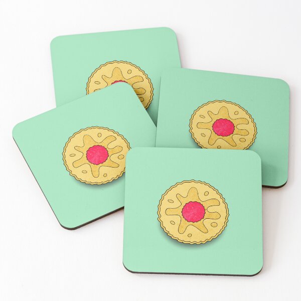 Item preview, Jammy Biscuit - Turquoise designed and sold by rodwelldesigns.
