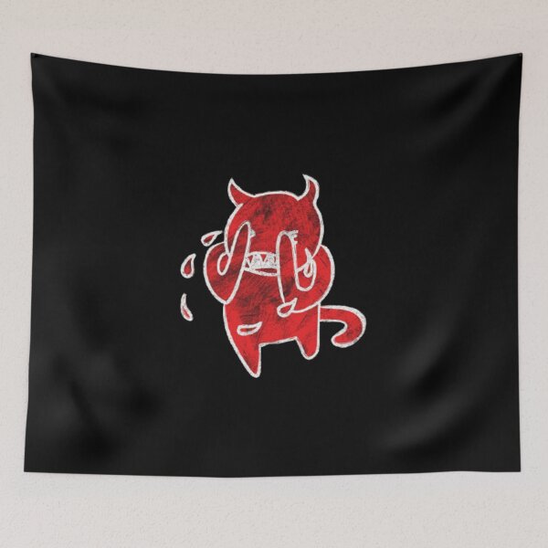 Item preview, cry devil colors head vintage designed and sold by jamesolew.