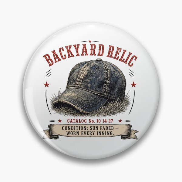Item preview, Backyard Relic Baseball Cap | Vintage Sun Faded Ball Cap Shirt designed and sold by Mikoff04-arts.