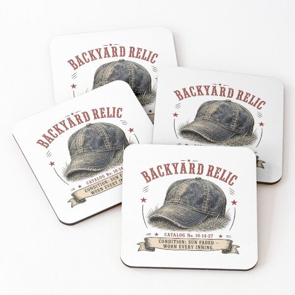 Item preview, Backyard Relic Baseball Cap | Vintage Sun Faded Ball Cap Shirt designed and sold by Mikoff04-arts.