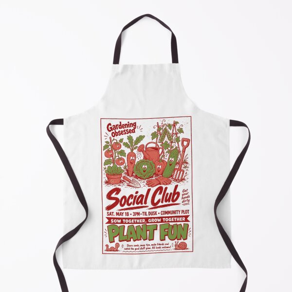 Item preview, Urban Gardening Gardening Obsessed Social Club designed and sold by LuminOrb.