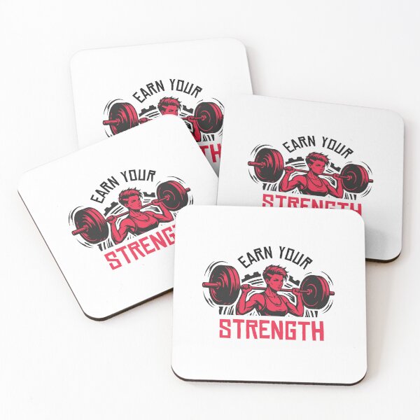 Item preview, Earn Your Strength Tshirt Design designed and sold by CreativeFrndz.