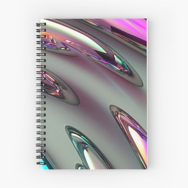 Item preview, Iridescent Holographic Liquid Chrome Metallic Waves designed and sold by LYAN-STORE.
