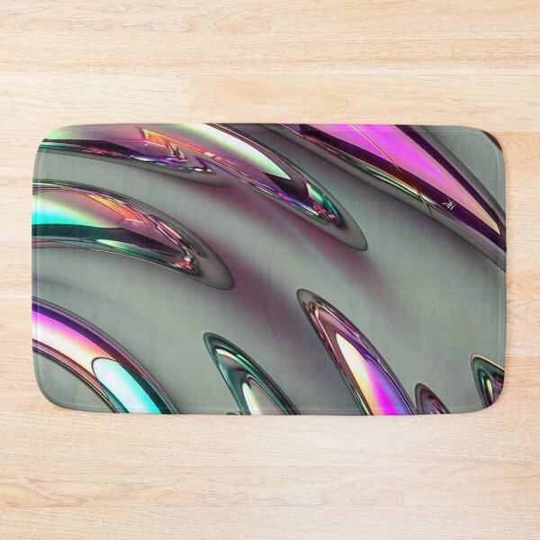 Item preview, Iridescent Holographic Liquid Chrome Metallic Waves designed and sold by LYAN-STORE.