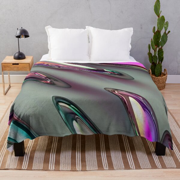 Item preview, Iridescent Holographic Liquid Chrome Metallic Waves designed and sold by LYAN-STORE.